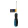 Scheller slot tundra, CRV, chrome, magnet, two -component handle, SL5 x 100 mm