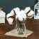 Bouquet of 4 branches "cotton" D-5 cm 8 cm
