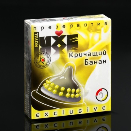 Luxe condoms Exclusive screaming banana-3
