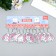 PVC keychain "Cute bunny" 6x6.2 cm