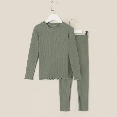 Pajama Children's SL Home P 28 (86-92), olive-5