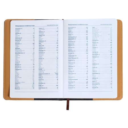 Delivery of a low -up a5, 140 sheets, in a cage, leatherette cover, with pockets, mix-4
