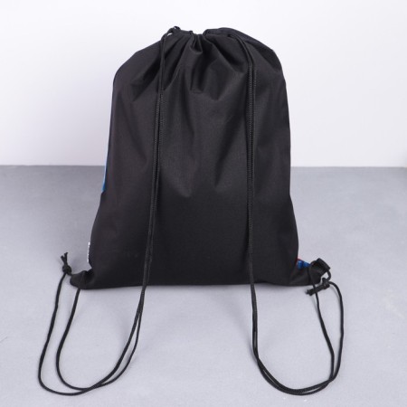 A bag for shoes with a reflective element Fire Wheels size 30 x 40 cm-2