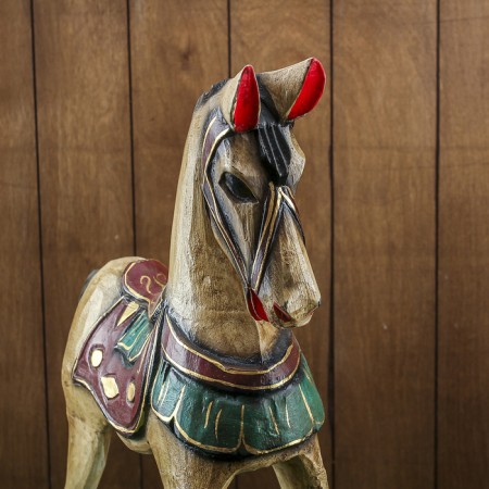 Souvenir tree "Horse rocking" 45x12x45 cm-5