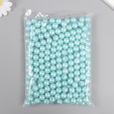 A set of beads "Pearls" d 12 mm, 250 gr, blue-2