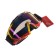 Mask glasses for riding, glass blue-violet chameleon, bomber, OM-26