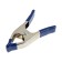 Strutzin reinforced tick -shaped tundra, 6 ", metal, clamp up to 50 mm, 150 mm