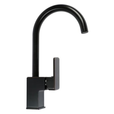 Vann VA K-1 Black kitchen mixer, single-leaf, high spout, black
