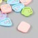 Decor for creativity plastic "Funny forms with balls" MIX 2.3x2.3 cm