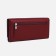 Women's wallet on magnets, burgundy color