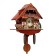 Wall watches with a cuckoo "estate", smooth move, 21.6 × 14.8 × 5.5 cm