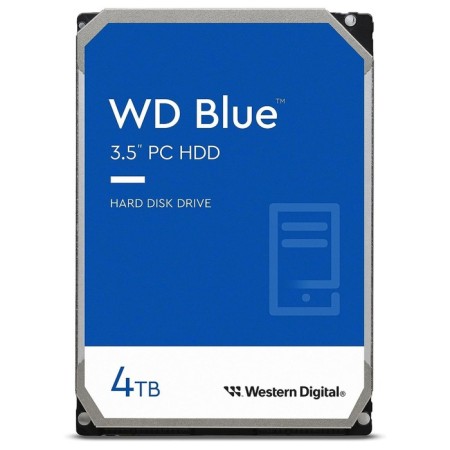 Hard disc WD SATA-III 4TB WD40zax Desktop Blue (5400RPM) 256MB 3.5 "