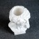 Vase "Bust of David" Pearl, 17x9x10cm