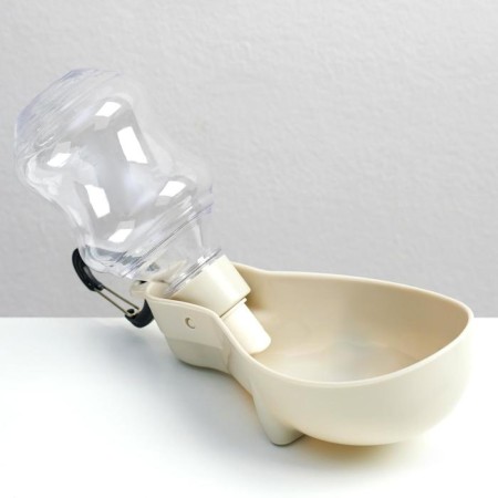Walking shape curly, 300 ml, with soft nose, flax color-1