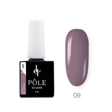Гель-лак Pole Lovely Ballerina, №09 дымчато-аметистовый, 8 мл