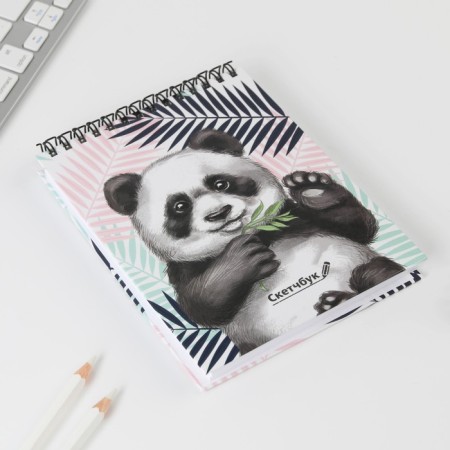 Panda sketchbook A6, 80 l, 100 g/m-1