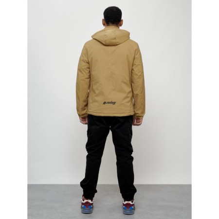 Sports male jacket, size 48, beige color-3