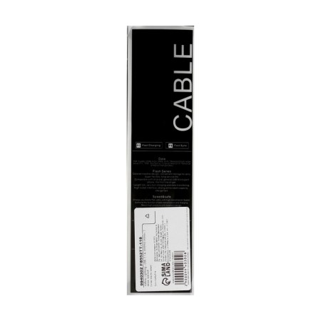 Lightning cable - usb, 2.1 a, nylon braid, 2 meters, red-5