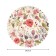 Tables on the table "Flower hodgepodge", round, Saten, d = 150 cm