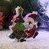 Christmas tree decoration "Santa Claus with Christmas tree" 14.5x14.5 cm