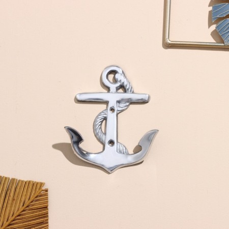 Hook "anchor" aluminum 11x9 cm