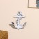 Hook "anchor" aluminum 11x9 cm