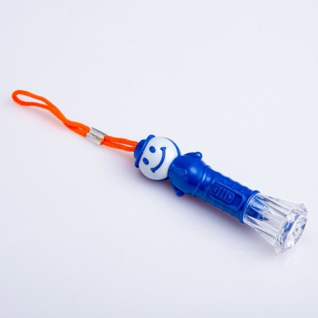 Manual lantern "man", 1 led, 2.2 x 8.2 cm, mix