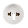 TDM adapter, 6 A, 250 V, without grounding, white, SQ1806-0023