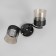 Galion chandelier 2he27 40W black and gold 48x26 cm