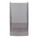 Paper tray Vertical Istanm XXL, width 16 cm, durable, tinted gray