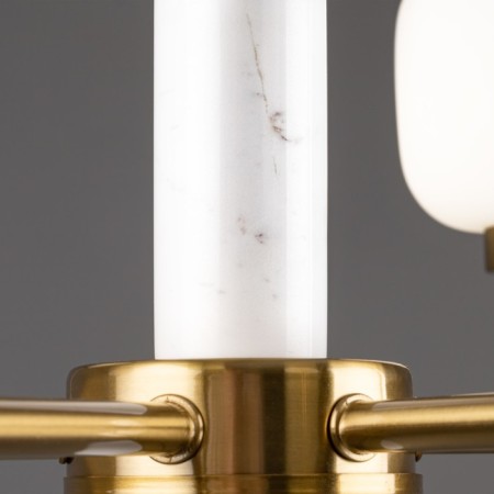 Freya FR5373CL-06BS Tender ceiling lamp, 690x690x680 mm, G9, 6x40W, brass color-7