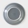 Porcelain plate "Watercolor", D = 17.5 cm, light gray color