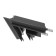 Angle-connector 45 ° Gravity built-in, black