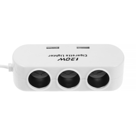 Torso cigarette lighter, 12-24 V, USB 2A, wire 40 cm-1