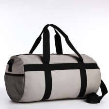 Road bag with lightning, external pocket, long belt, gray color