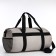 Road bag with lightning, external pocket, long belt, gray color