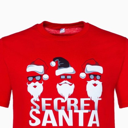 T -shirt male, red color, size 56-4