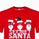 T -shirt male, red color, size 56