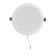 Luminous LED LED "downslate" 18W, 4000K, 1710 lm, 220V, 176x28 mm, circle 105329
