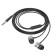 Hoco M106 headphones, wired, vacuum, microphone, 1.2 m, gray