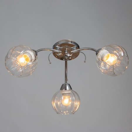 Chase "Chelsea" 3x40W E27 chrome 53x53x20cm-1
