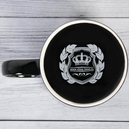 Ceramic mug "Best of the best", 300 ml, black color-2
