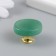 Handle for the box "Green Aventurine" 2.6x1.7 cm
