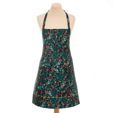 Apron "Ethel" Berry 60x70cm, 100%HL, sarzha 190 g/m2-4