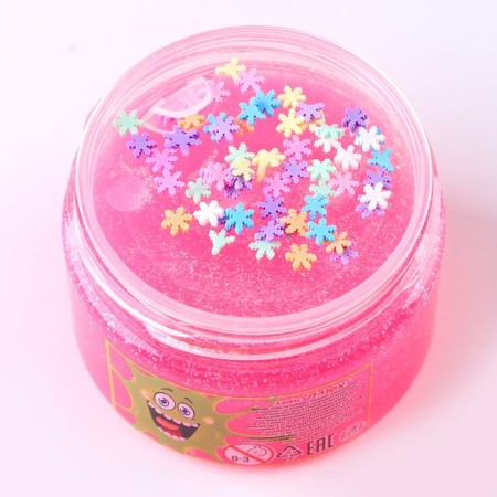Slime Plus "Sea", with sparkles and balls, assorted-4