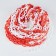 The chain is protective, red -white, the link - 6mm, 30m