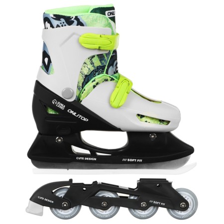 Set: skates of children's sliding onlitop, with a roller platform, protection, p. 34-37-9