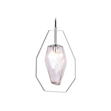 Suspended lamp with a replaceable lamp Ambrella Light, Traditional, TR3626, G9, Color Chrome