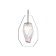 Suspended lamp with a replaceable lamp Ambrella Light, Traditional, TR3626, G9, Color Chrome