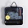 Watching clock, series: interior, "minimalism", smooth move, d-39 cm